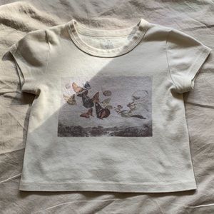 Brandy Melville Tori Butterfly Fairy Top
